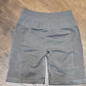 Alphalete Gray Bike Shorts